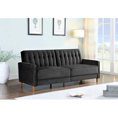 Hammondale pin tufted outlet convertible sofa